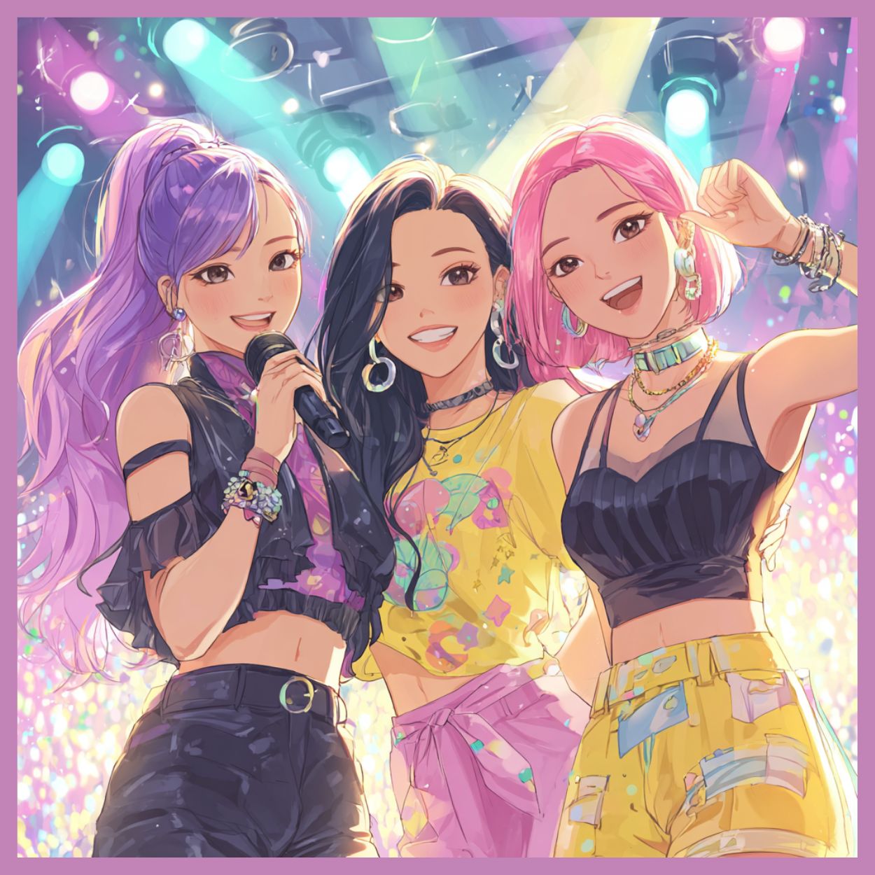 Tote Bag Shopping "K POP" - French Bazar - 4545936_4533