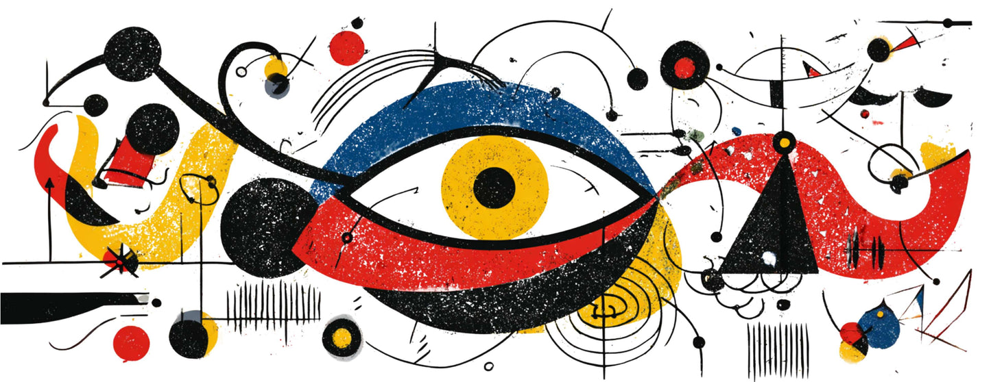 Mug Artistique "L'OEIL" - Blanc