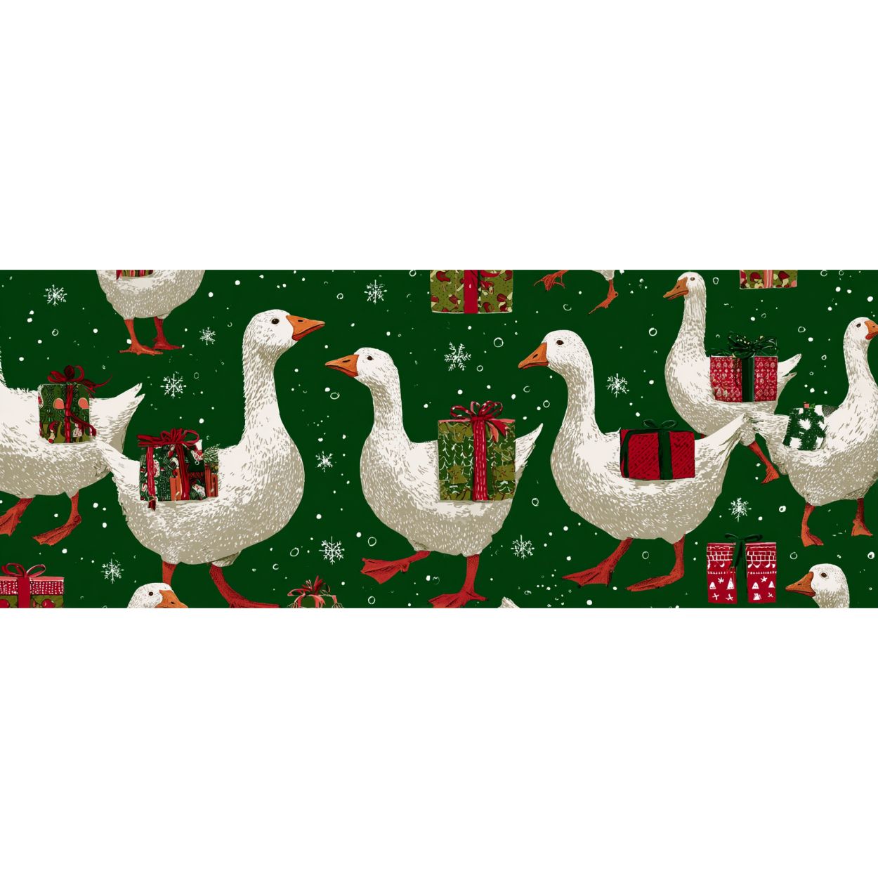 Mug Noël "LES OIES DE NOËL" - Blanc / Noir ou Rouge - French Bazar - 2666420_11051