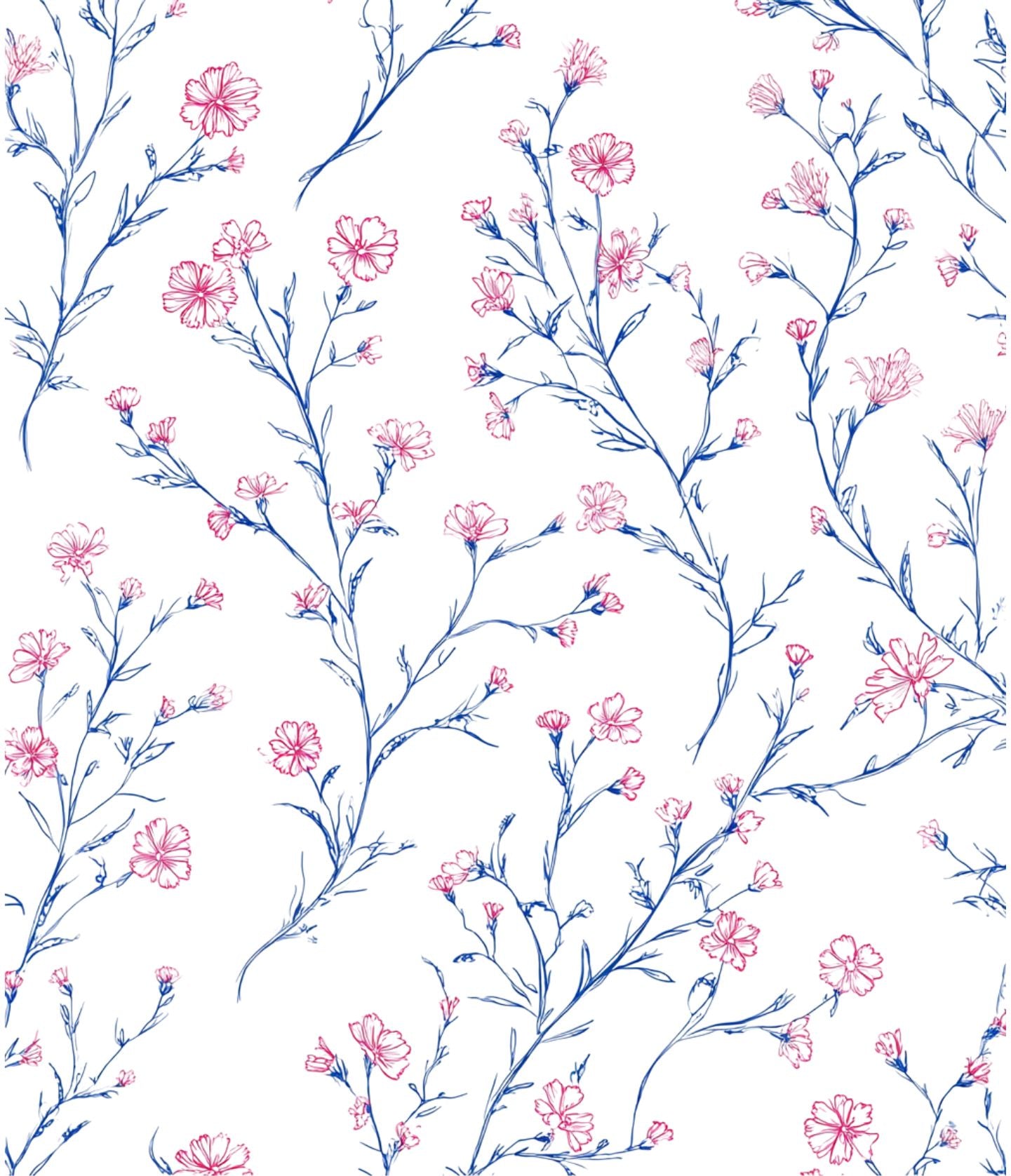 Sac Shopping Léger "DELICATE FLOWERS" - French Bazar - 1766425_22801