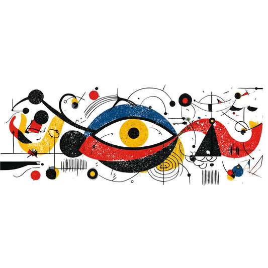 Mug Artistique "L'OEIL" - Blanc - French Bazar - 2682374_1320