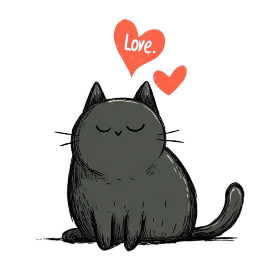 Tote Bag Bio "LOVE CAT" - Beige - French Bazar - 9778867_10458