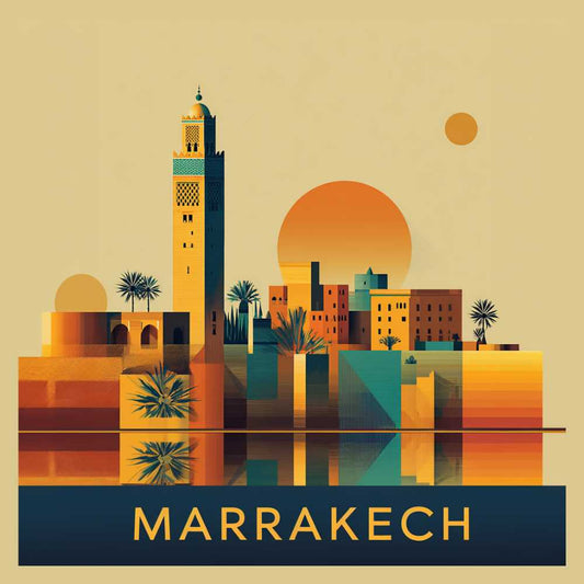 Tote Bag Shopping "MARRAKECH"