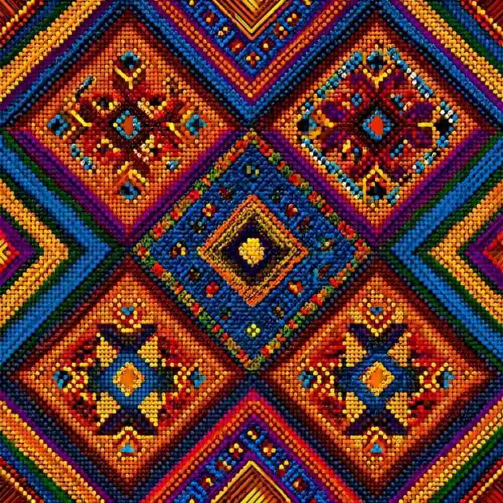 Tote Bag Shopping "MOSAÏQUE AFRICAINE"