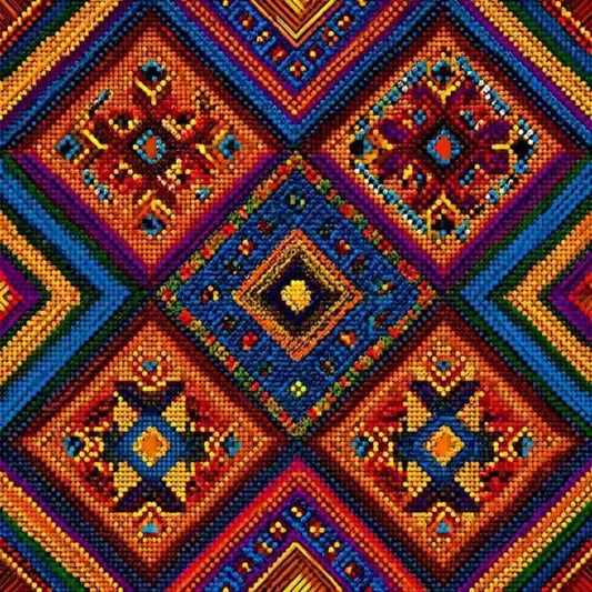 Tote Bag Shopping "MOSAÏQUE AFRICAINE"