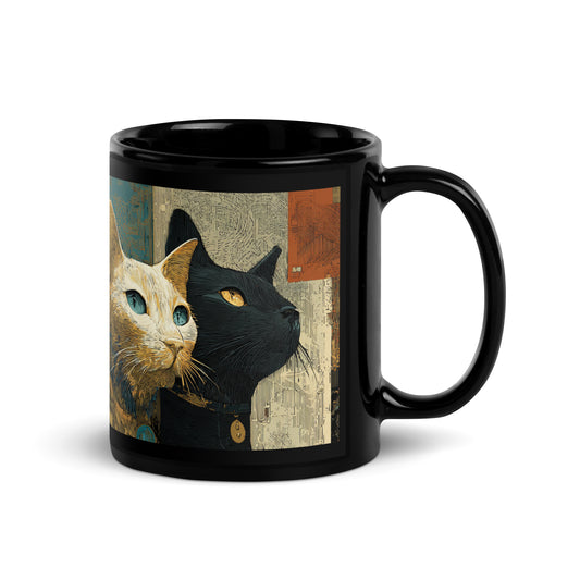 Mug Design chats noirs