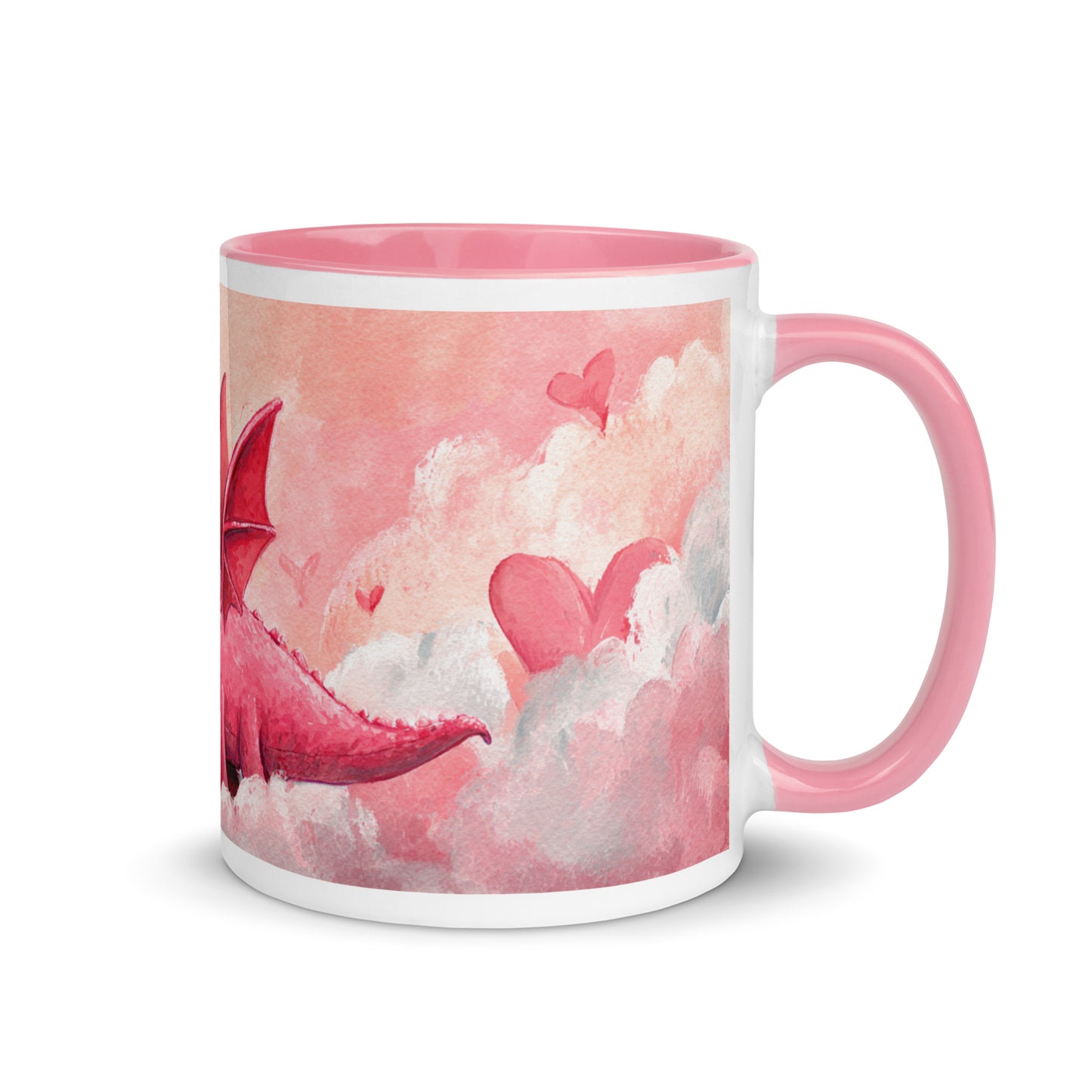 Mug Dragon rose