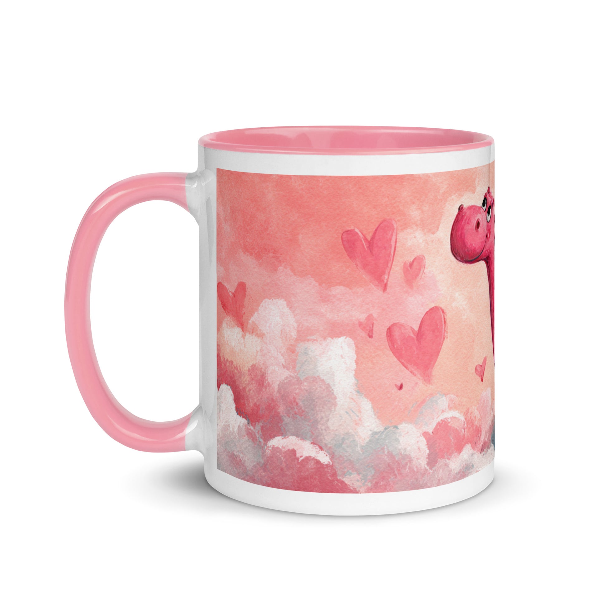 Mug enfant Dragon rose