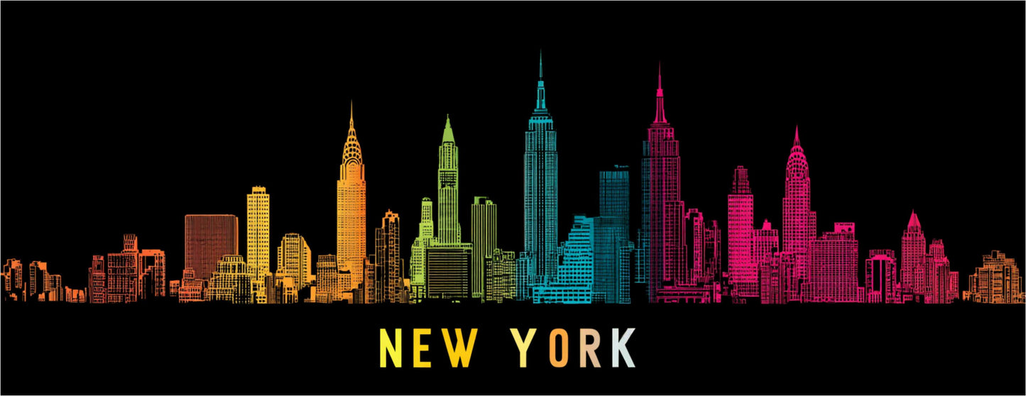 Mug Design "NEW YORK" - Noir