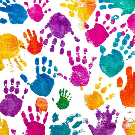 Tote Bag Shopping "PAINTING HANDS"