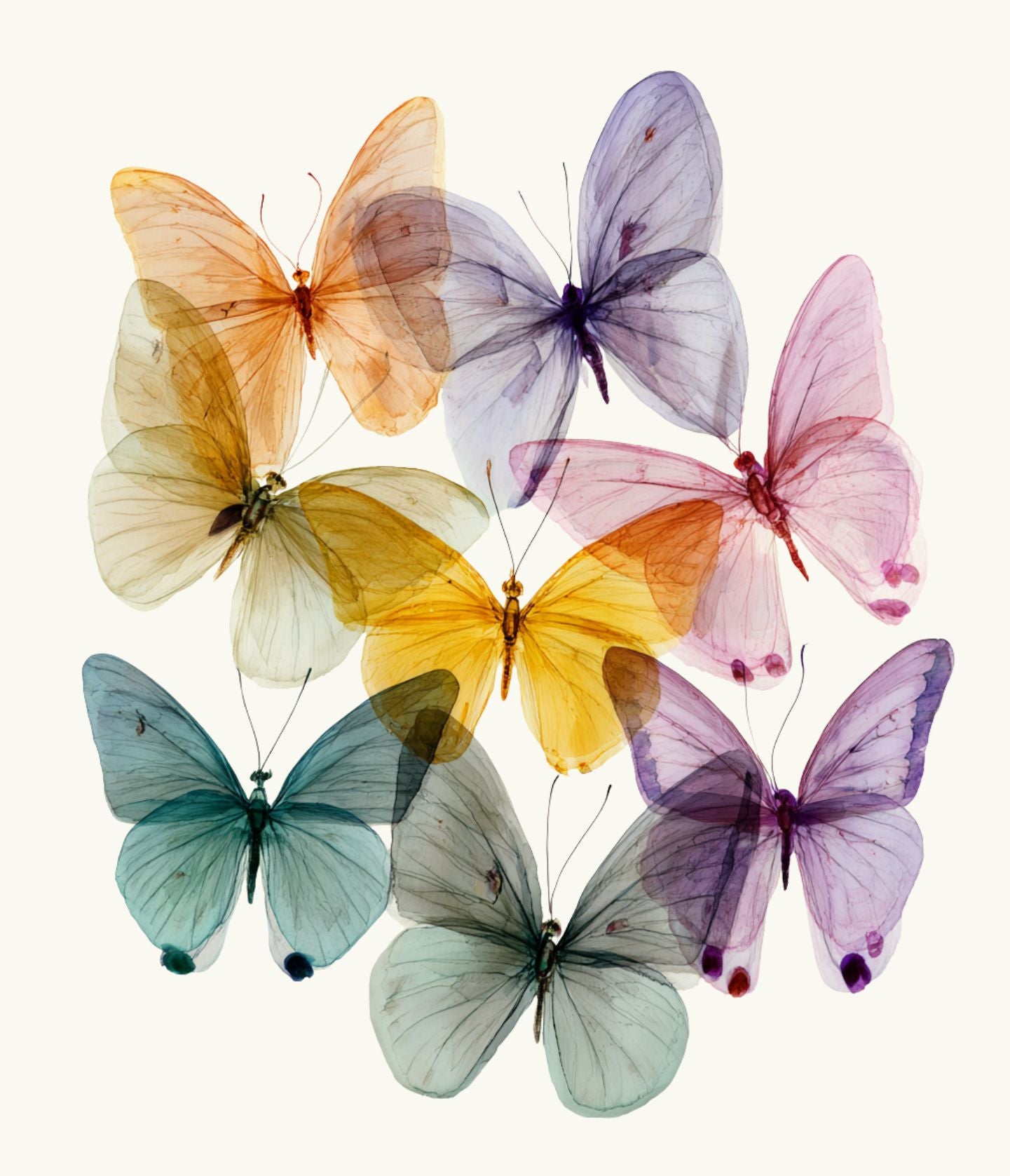 Sac Shopping Léger "PAPILLONS" - French Bazar - 2714229_22801