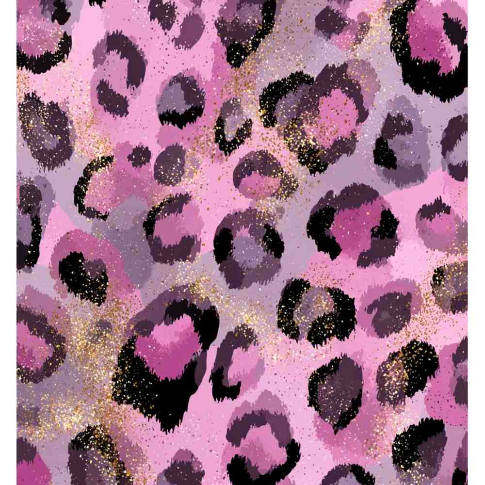 Sac Shopping Léger "PINK LEOPARD"