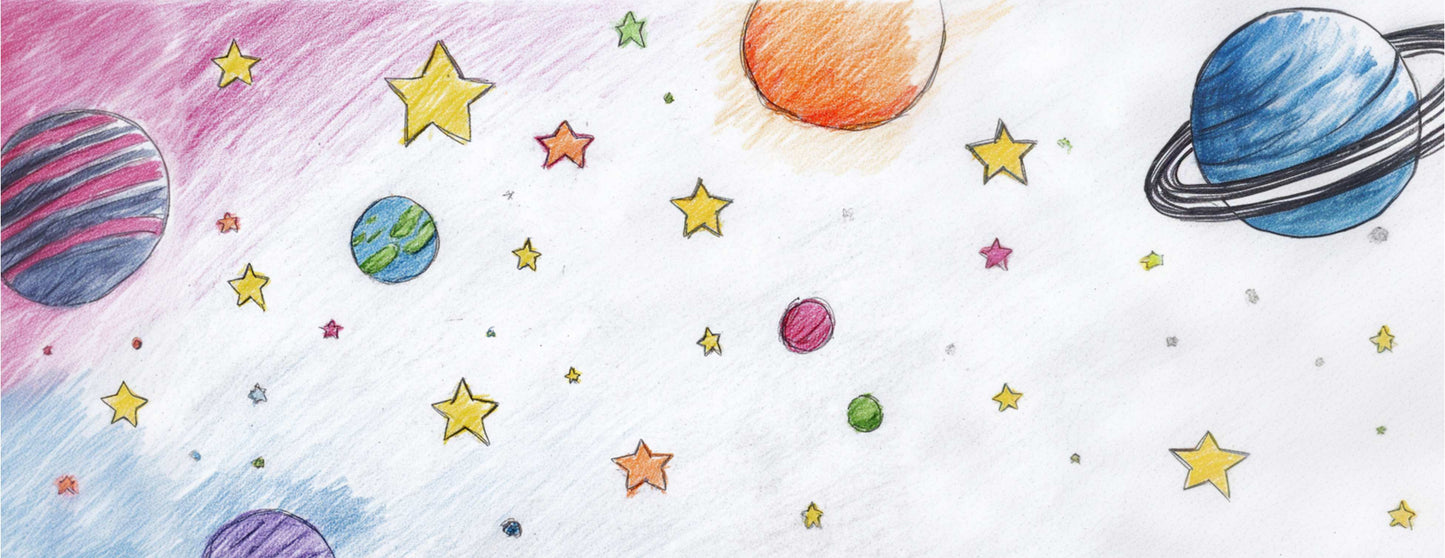 Mug Original "PLANETS" - Blanc