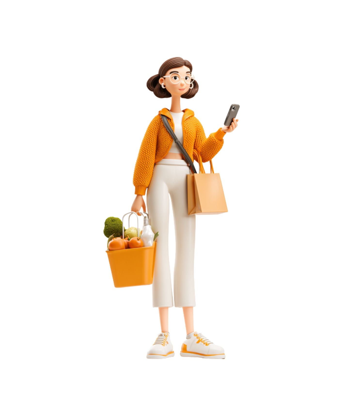 Sac Shopping Léger "RETOUR DE MARCHÉ" - French Bazar - 4279562_22801