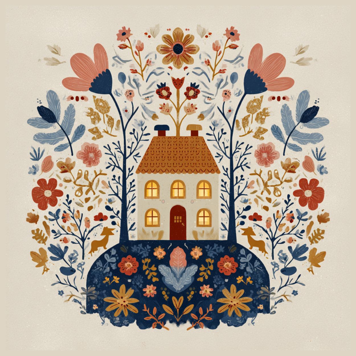 Tote Bag Shopping "SCANDINAVIAN HOME" - French Bazar - 8136605_4533