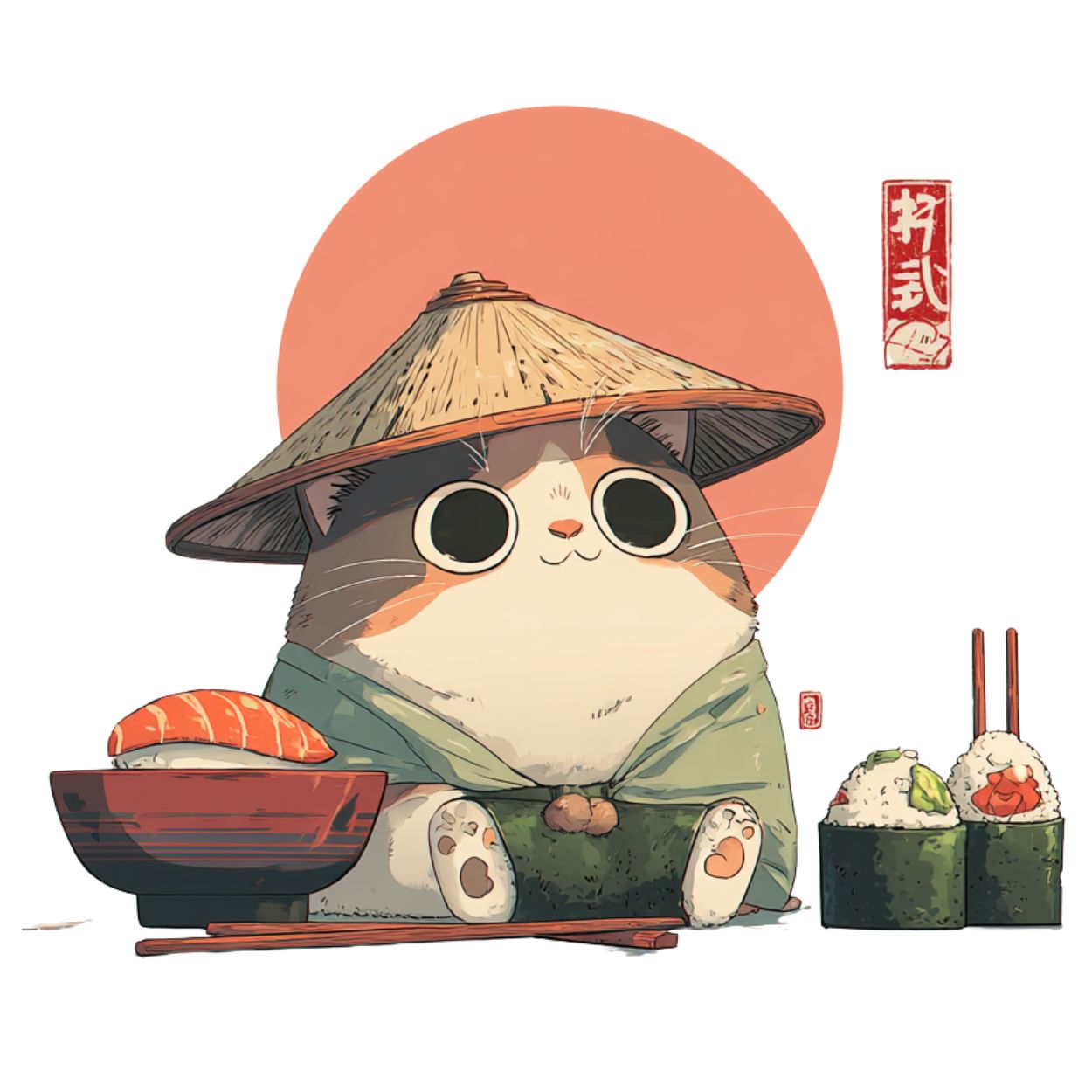 Tote Bag Bio "SUSHI ANIME" - Beige - French Bazar - 2760065_10458