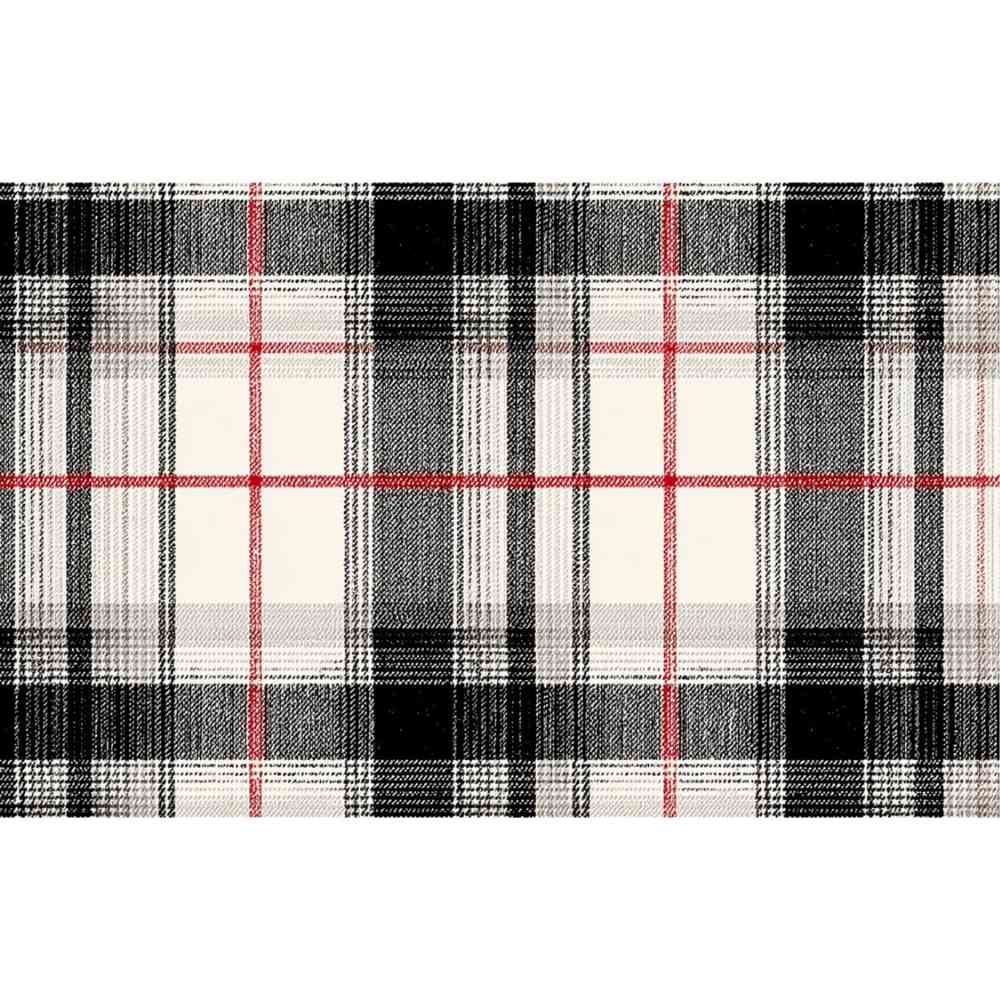 Bouteille isotherme XL avec paille "TARTAN" - 950ml