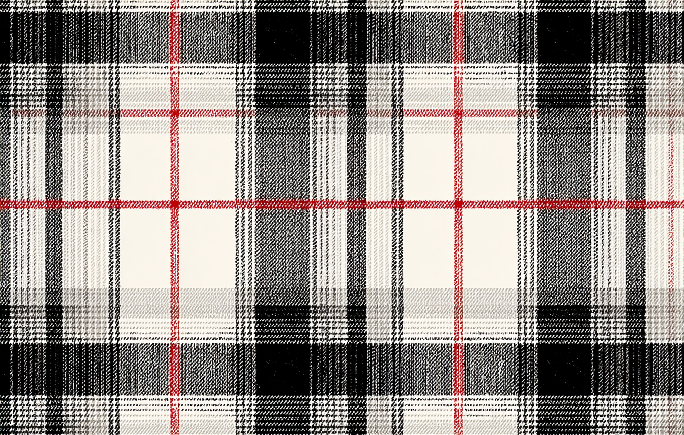 Tote Bag Shopping "TARTAN"