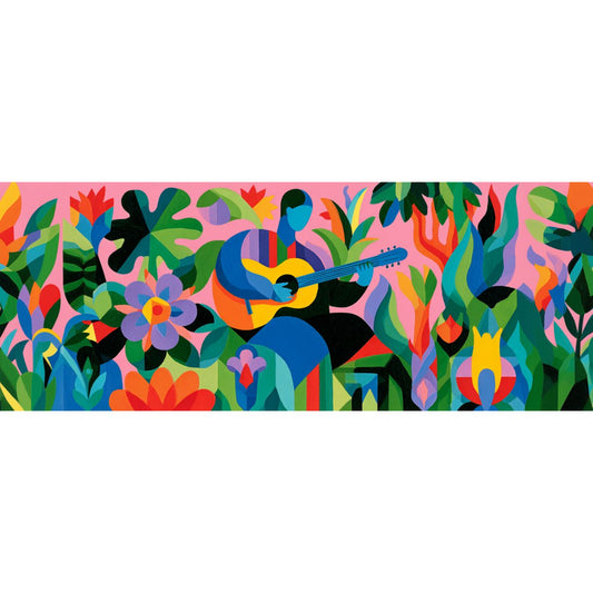 Mug Artistique "THE GUITARIST" - Noir - French Bazar - 8237705_9323