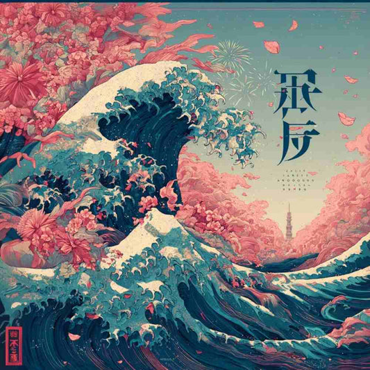 Tote Bag Shopping "THE WAVE"