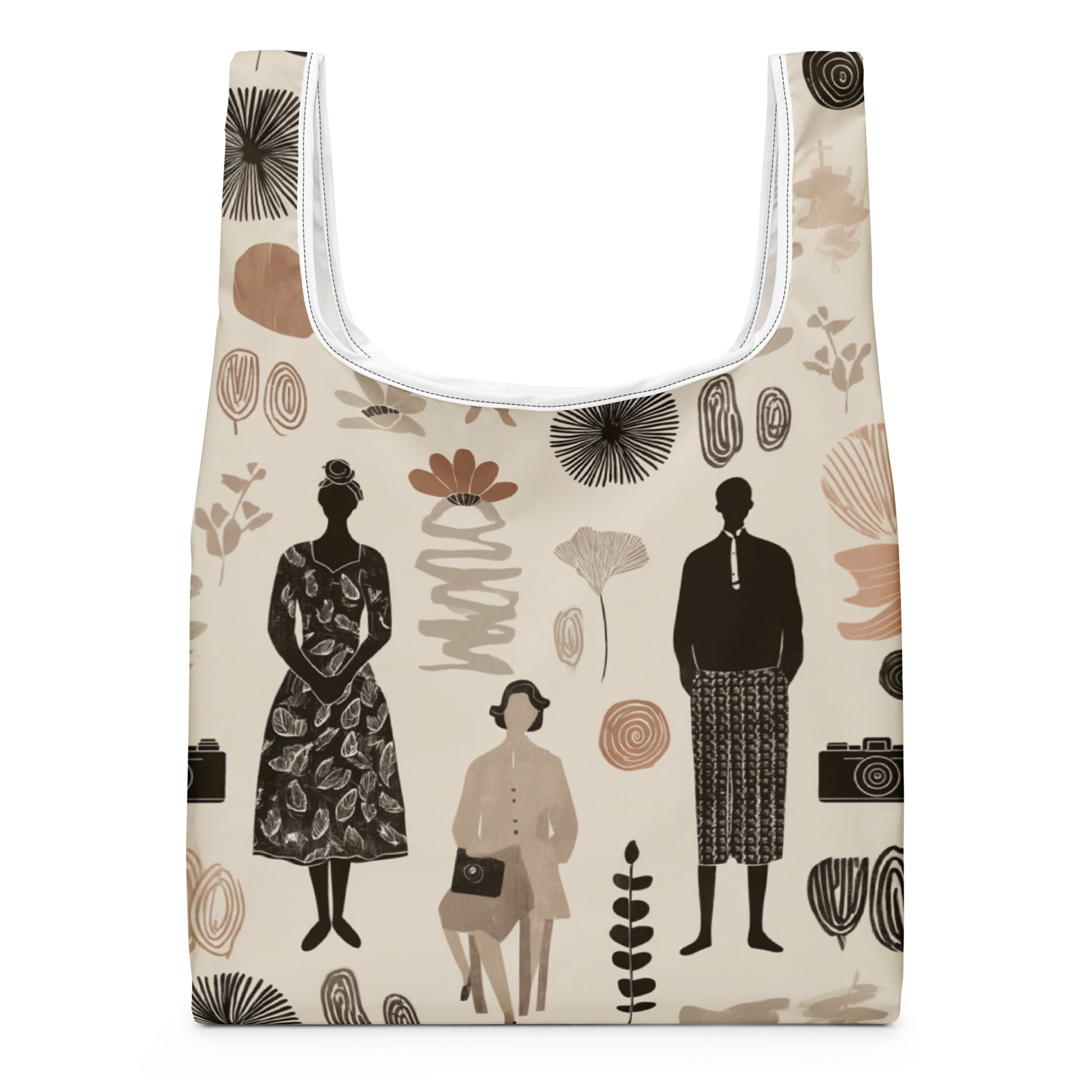 Sac Shopping Léger "FASHION SILHOUETTES" - French Bazar - 5244192_22801