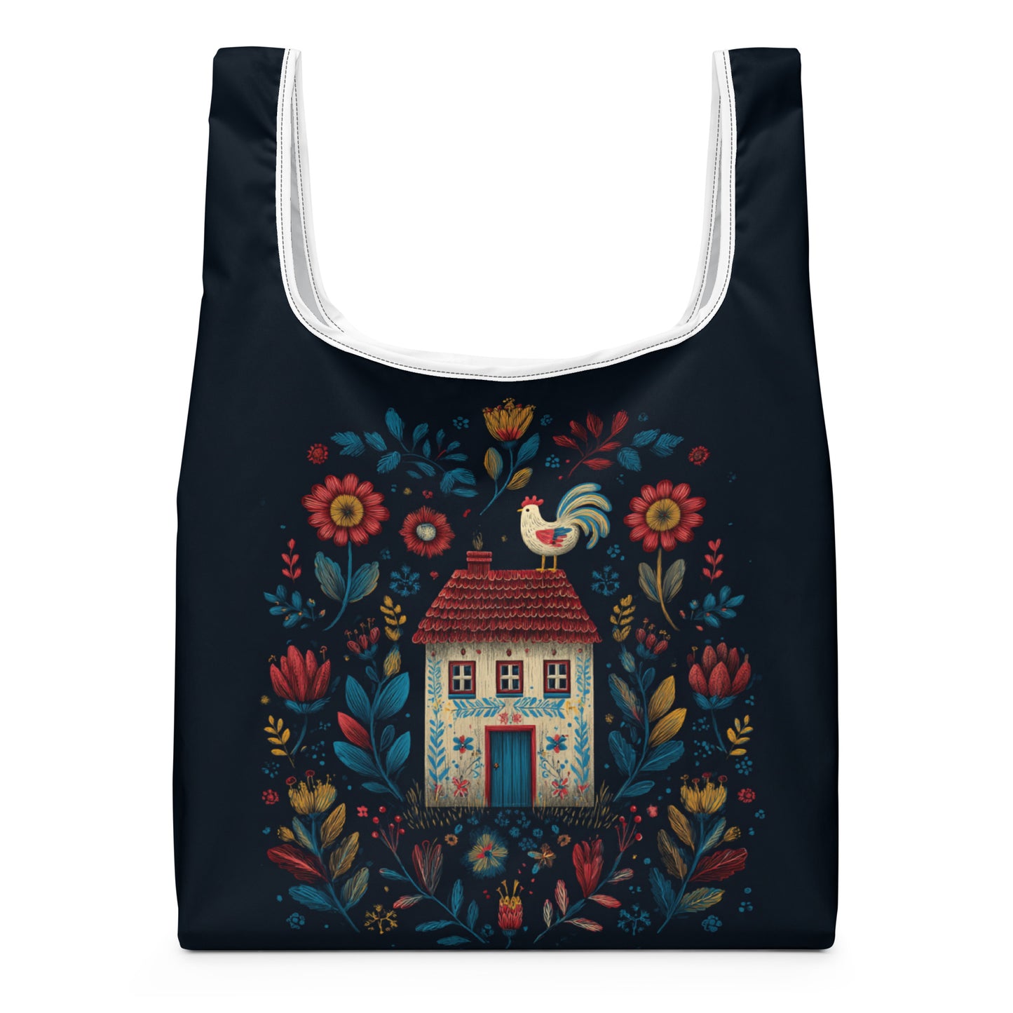 Sac Shopping Léger "SCANDINAVIAN HOUSE" - French Bazar - 7899768_22801