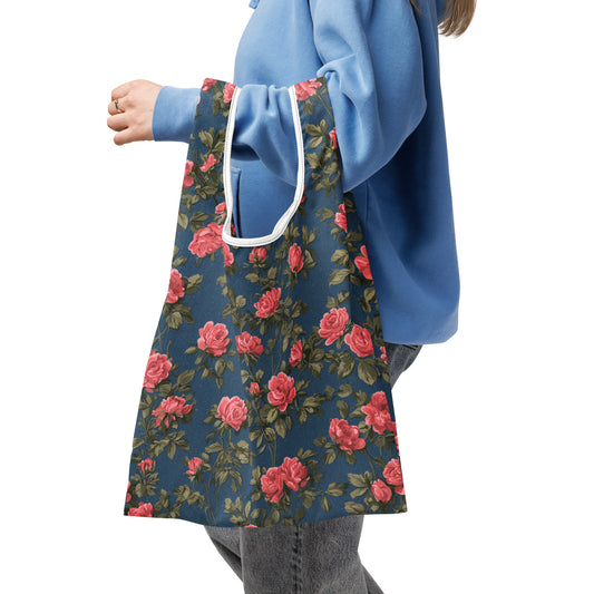 Sac Shopping Léger "LITTLE ROSES" - French Bazar - 8645799_22801