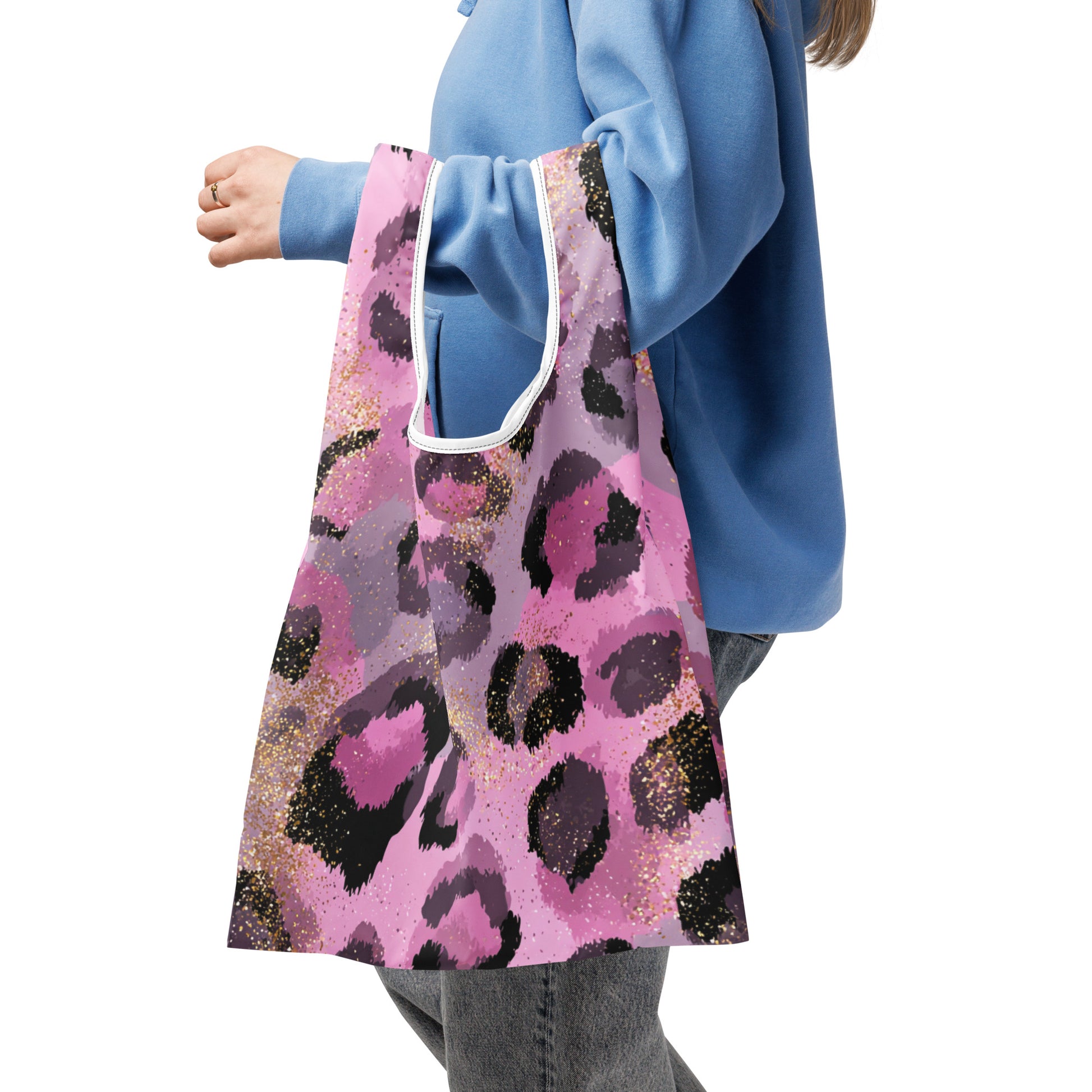 Sac Shopping Léger "PINK LEOPARD" - French Bazar - 1575661_22801
