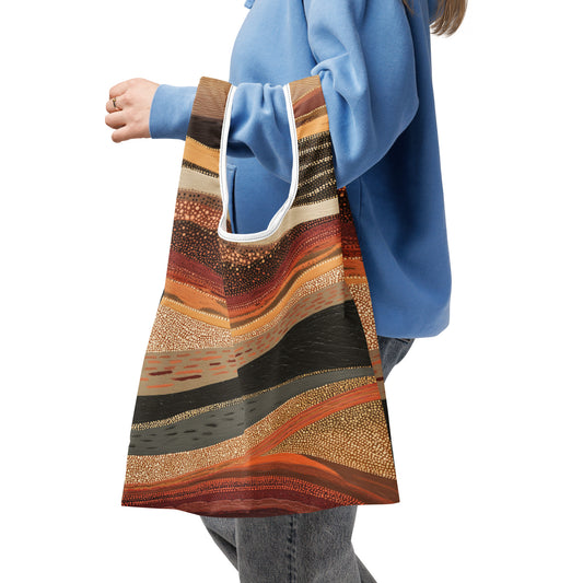 Sac Shopping Léger "SAND WAVES"