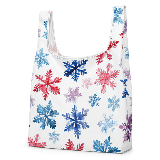 Sac Shopping Léger "FLOCONS COLORÉS" - French Bazar - 5843211_22801