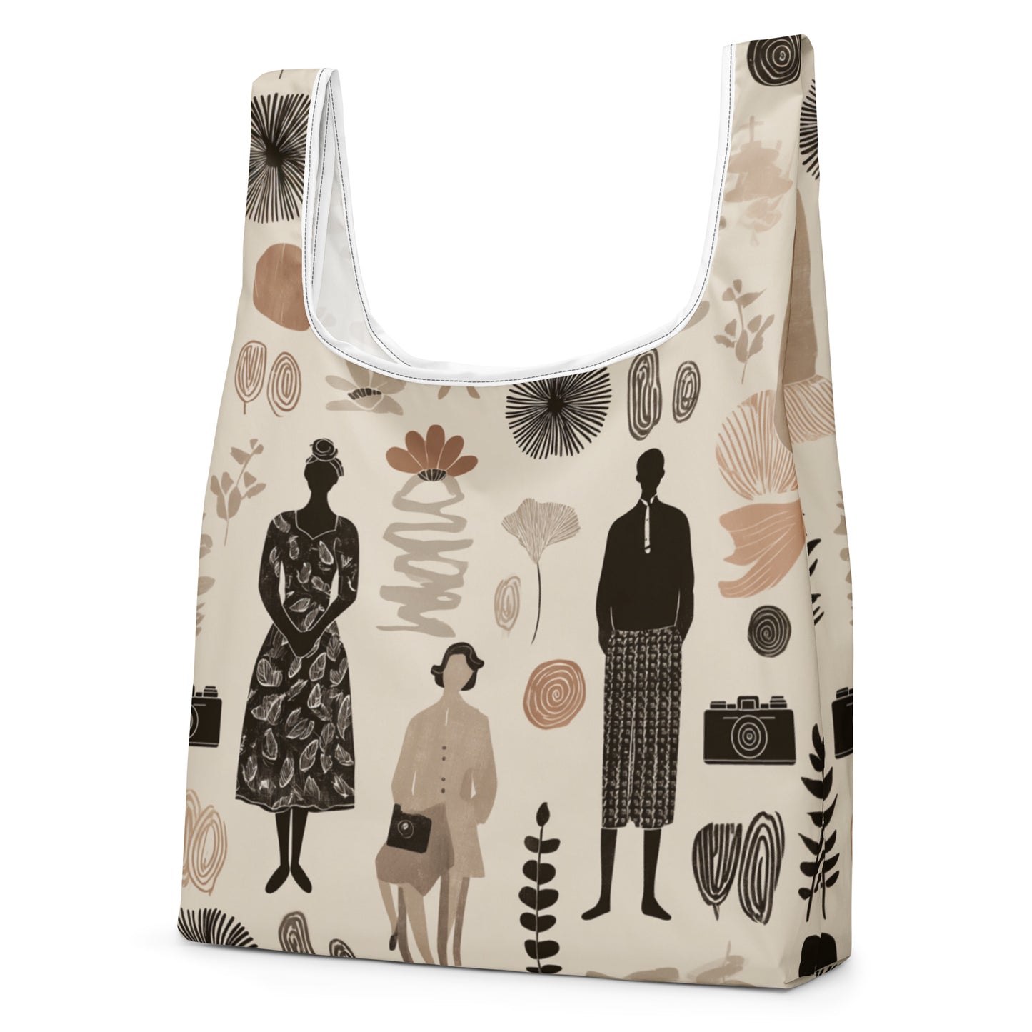 Sac Shopping Léger "FASHION SILHOUETTES" - French Bazar - 5244192_22801