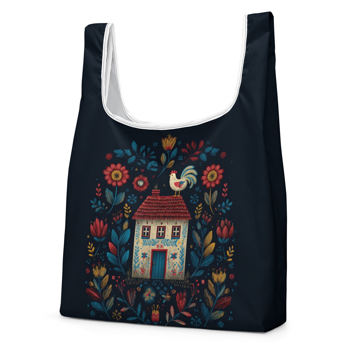 Sac Shopping Léger "SCANDINAVIAN HOUSE" - French Bazar - 7899768_22801