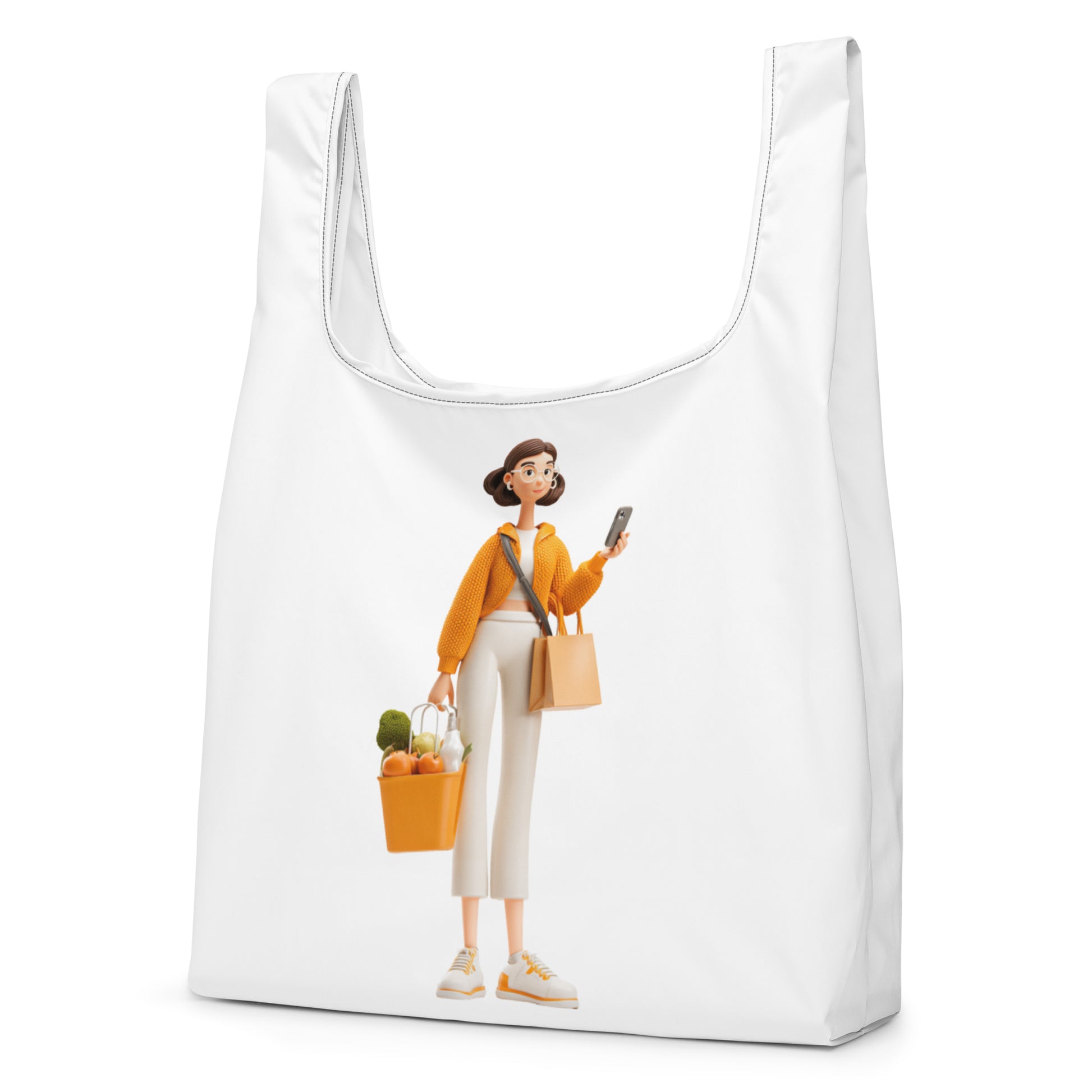 Sac Shopping Léger "RETOUR DE MARCHÉ" - French Bazar - 4279562_22801