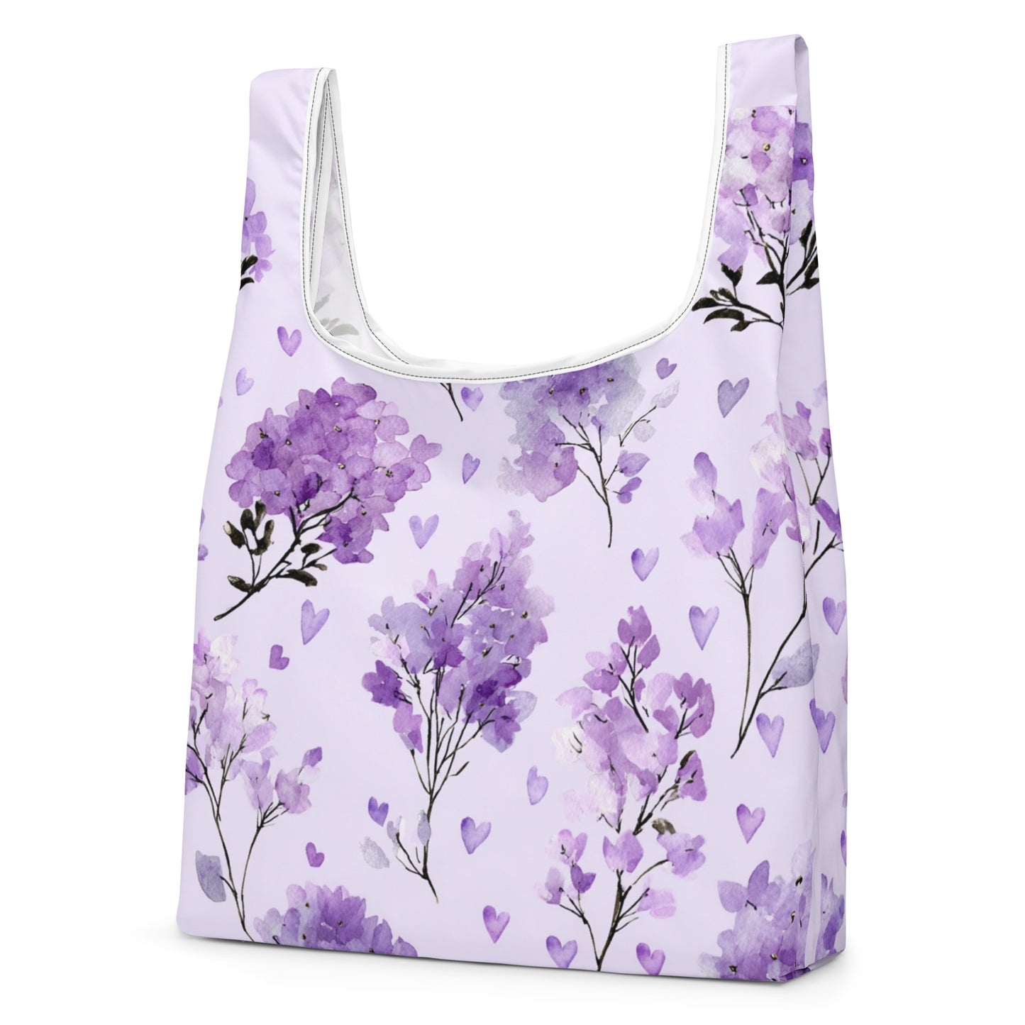Sac Shopping Léger "PURPLE SPRING" - French Bazar - 9390788_22801