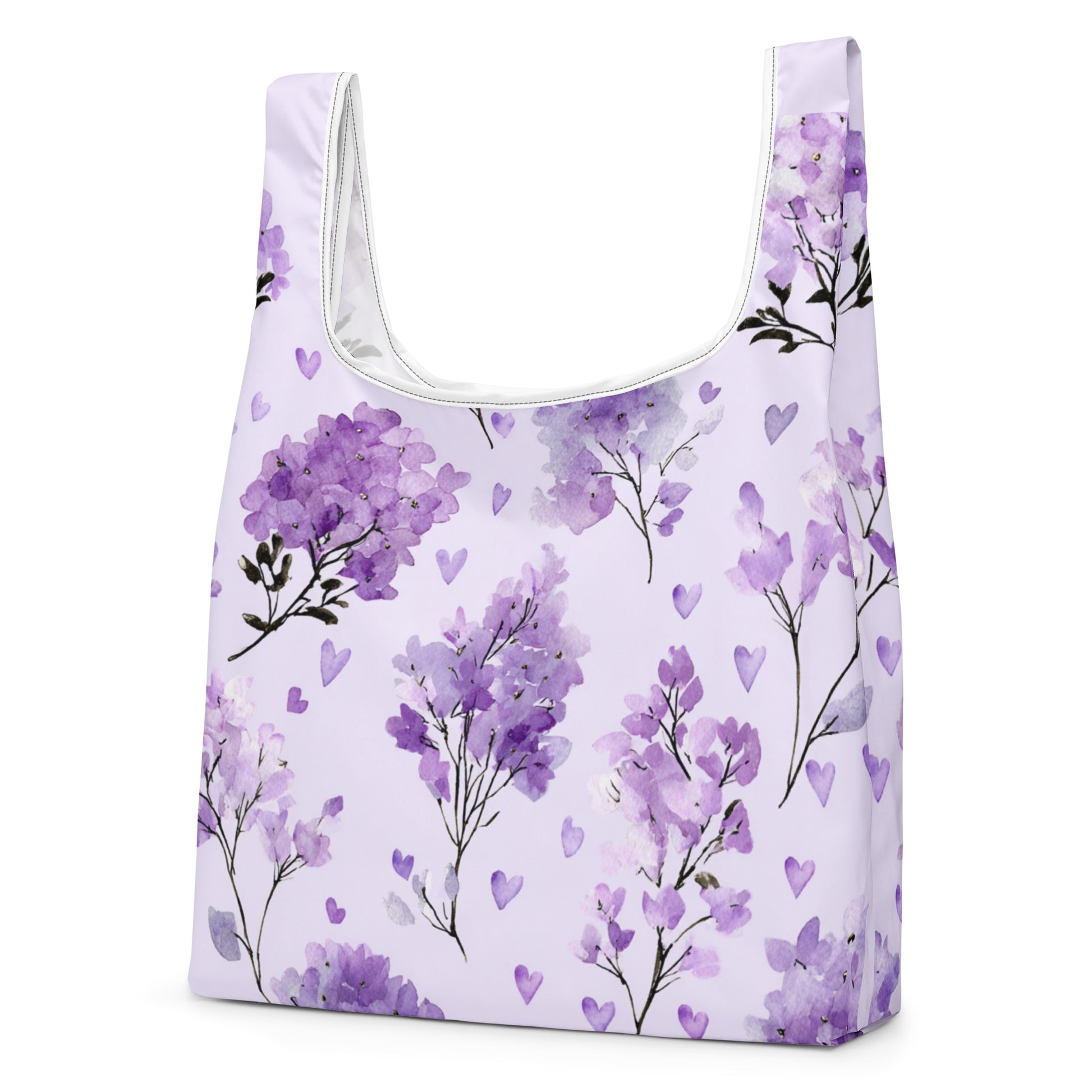 Sac Shopping Léger "PURPLE SPRING" - French Bazar - 9390788_22801