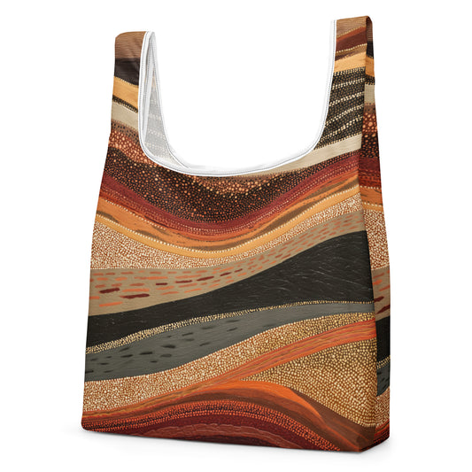 Sac Shopping Léger "SAND WAVES"