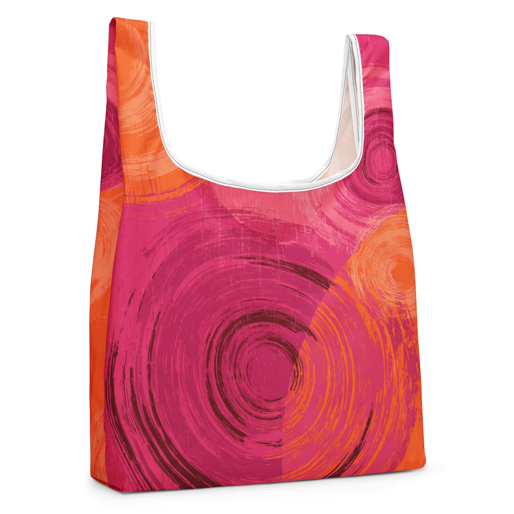 Sac Shopping Léger "ORANGE PINK" - French Bazar - 5881083_22801