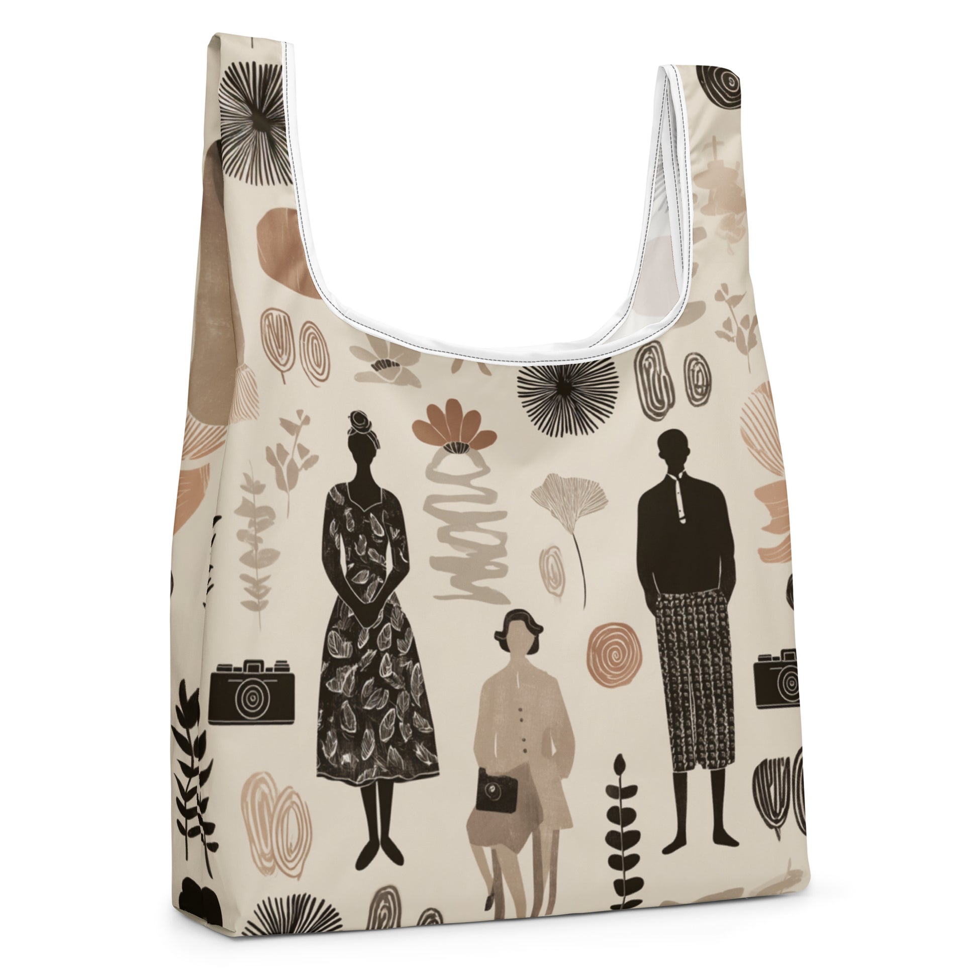 Sac Shopping Léger "FASHION SILHOUETTES" - French Bazar - 5244192_22801