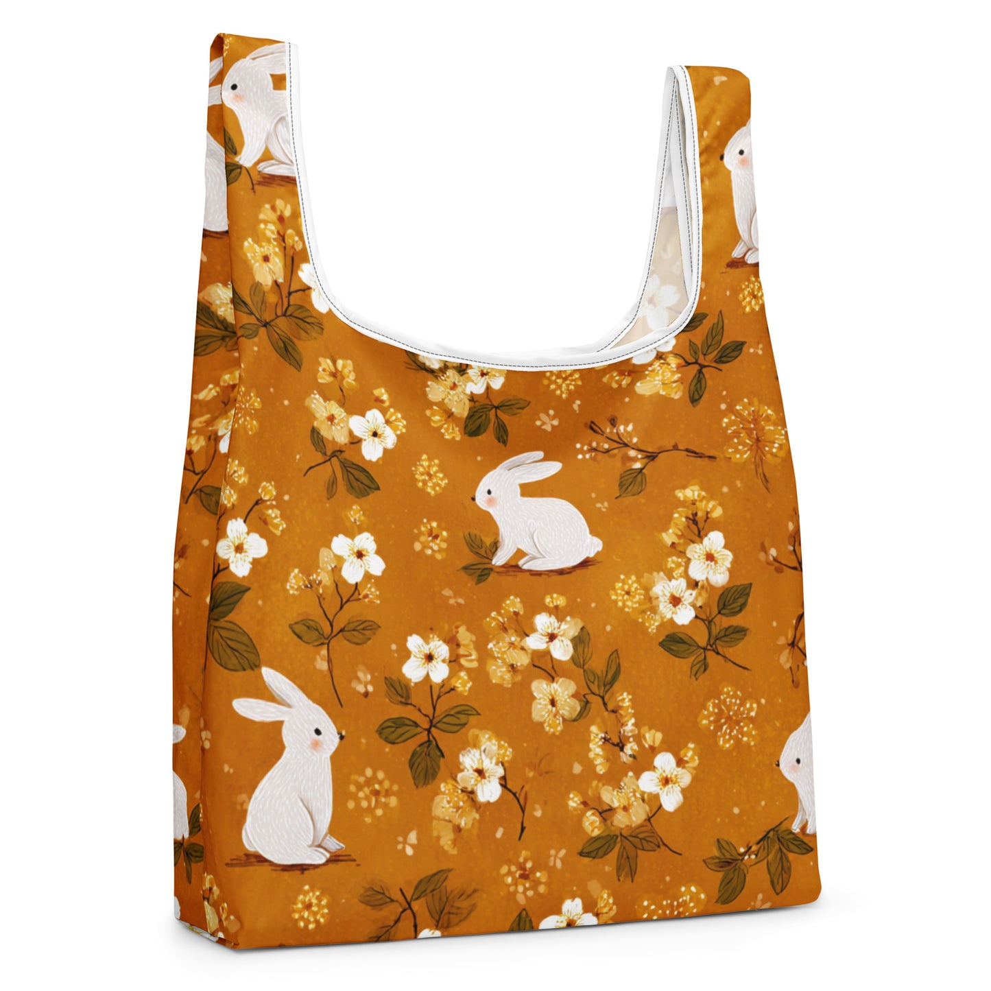 Sac Shopping Léger "WHITE RABBITS" - French Bazar - 9515466_22801