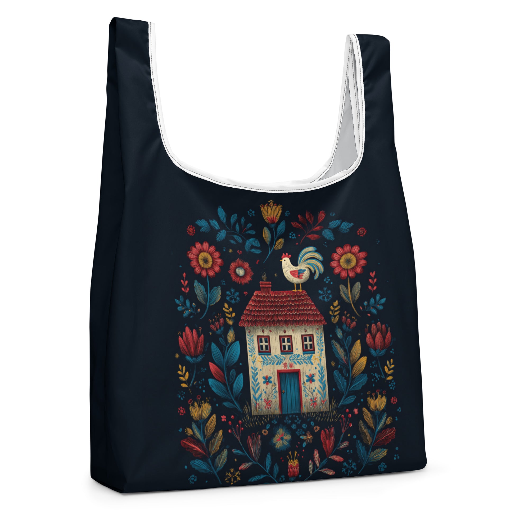 Sac Shopping Léger "SCANDINAVIAN HOUSE" - French Bazar - 7899768_22801