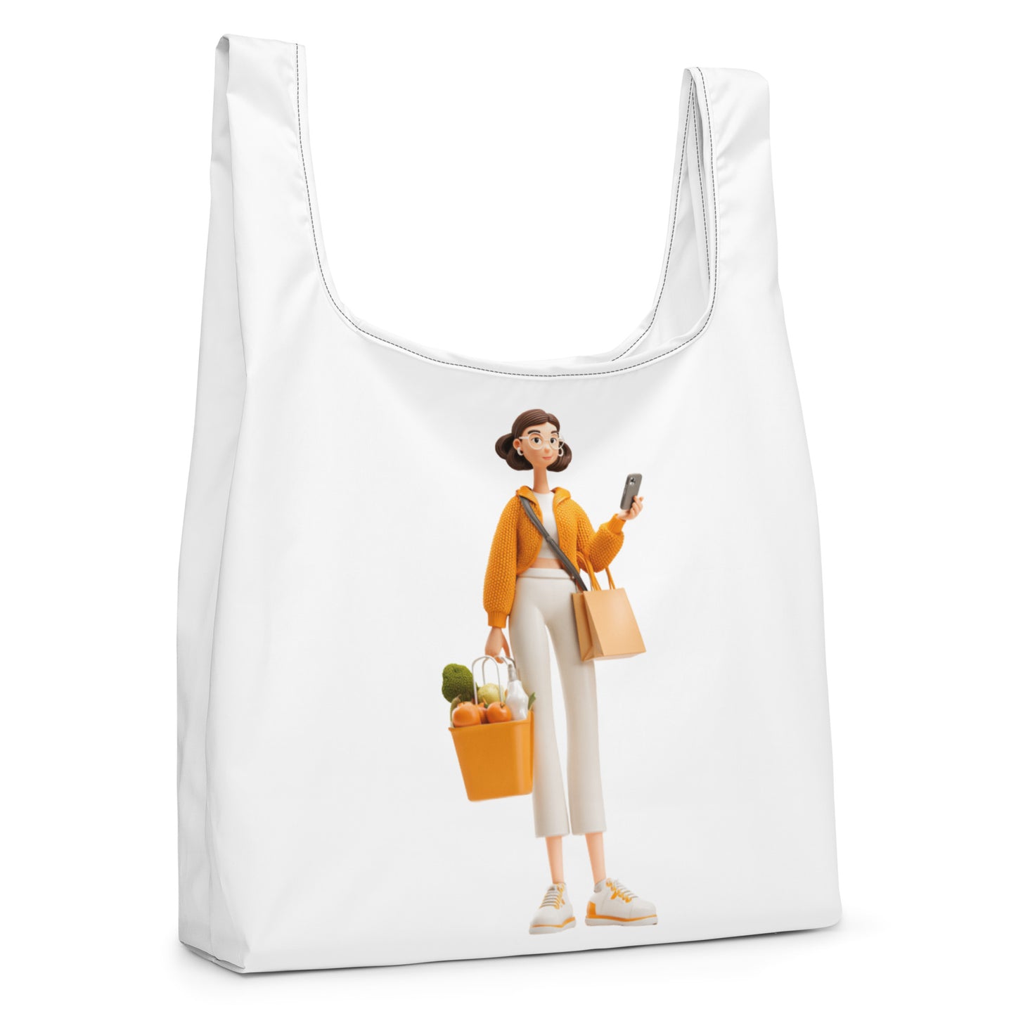 Sac Shopping Léger "RETOUR DE MARCHÉ" - French Bazar - 4279562_22801