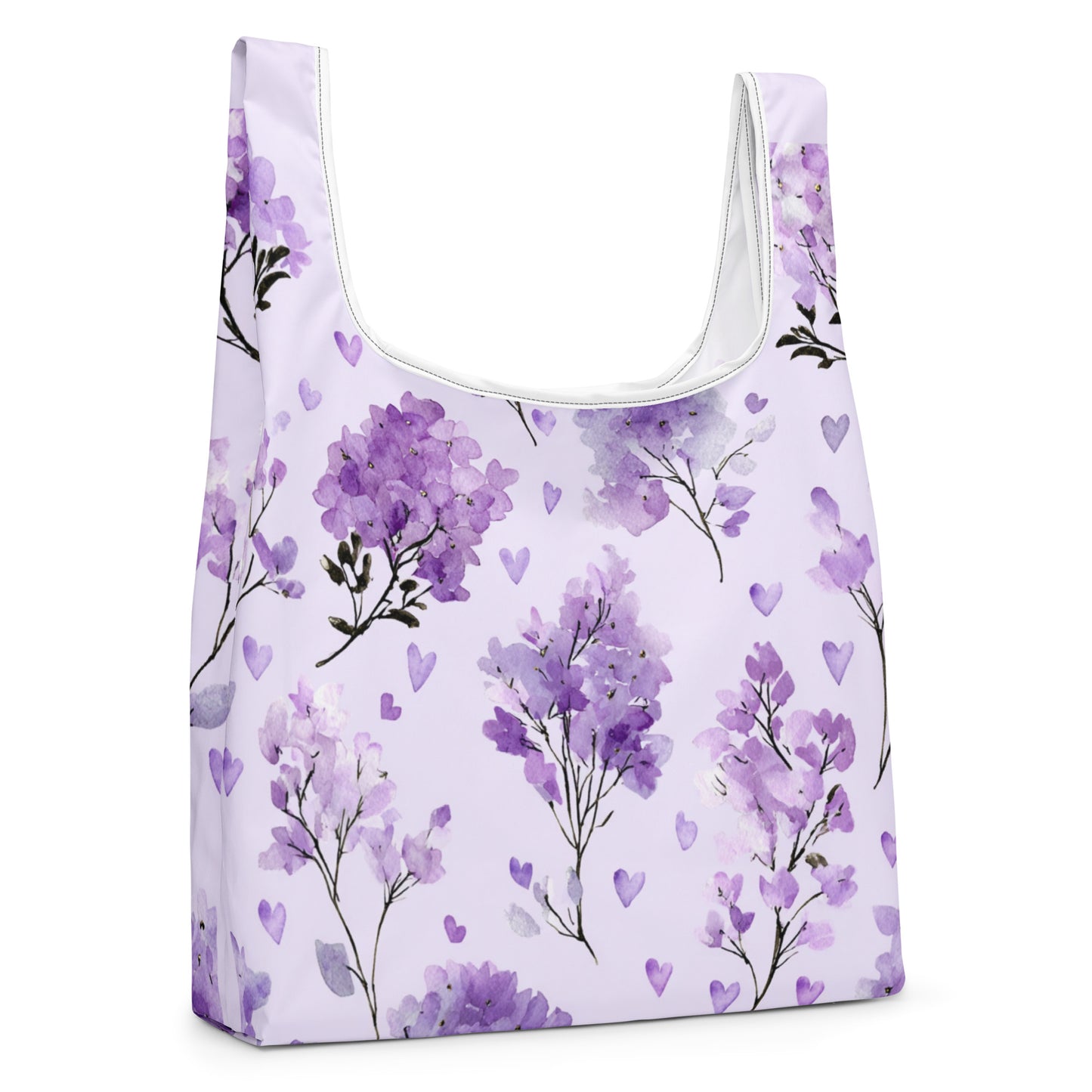 Sac Shopping Léger "PURPLE SPRING" - French Bazar - 9390788_22801