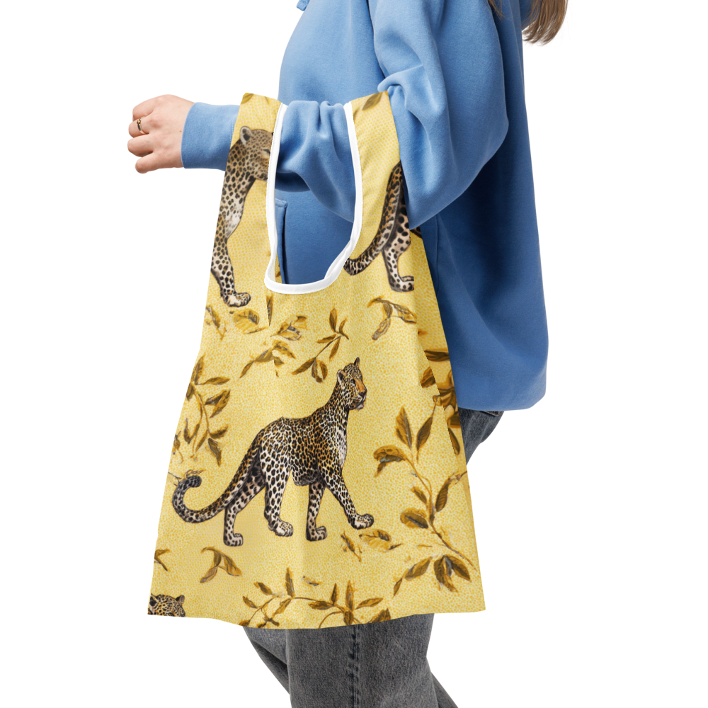 Sac Shopping Léger "PANTHÈRES"
