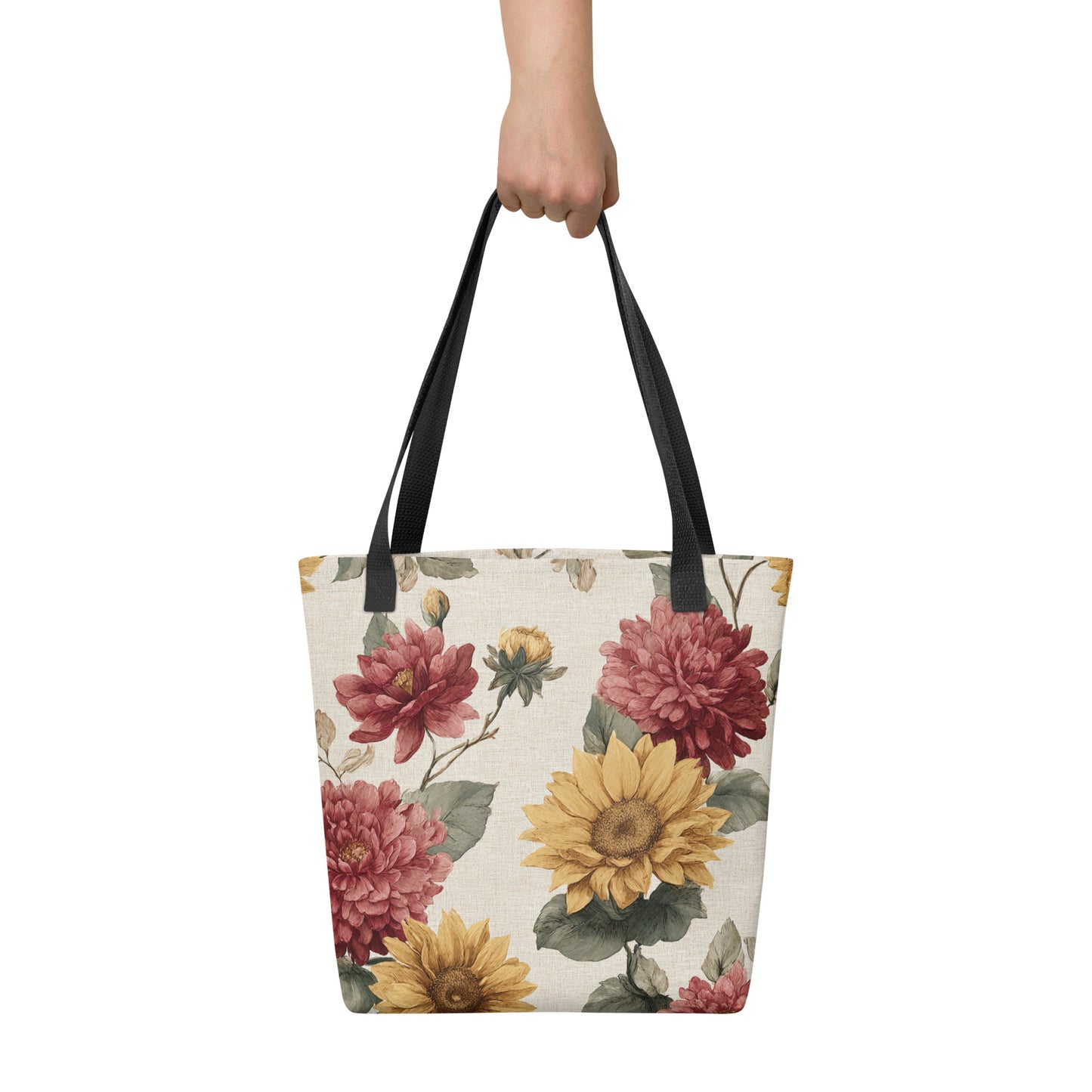 Tote Bag Shopping "CLASSIC FLOWERS"