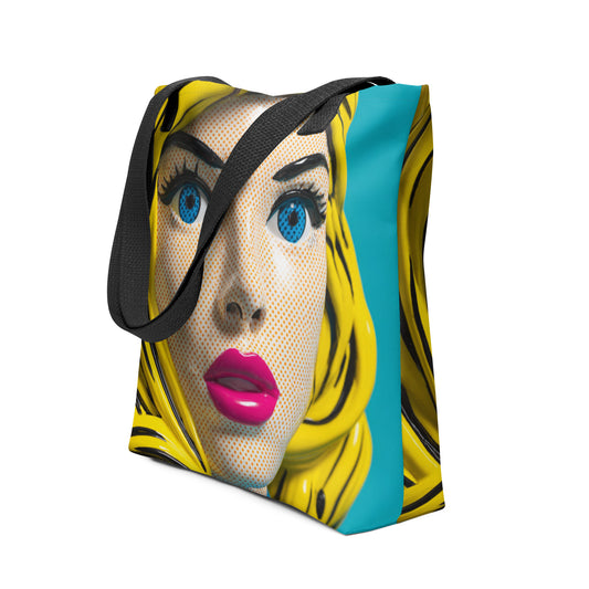 Tote Bag Shopping "POP GIRL" - French Bazar - 8595025_4533