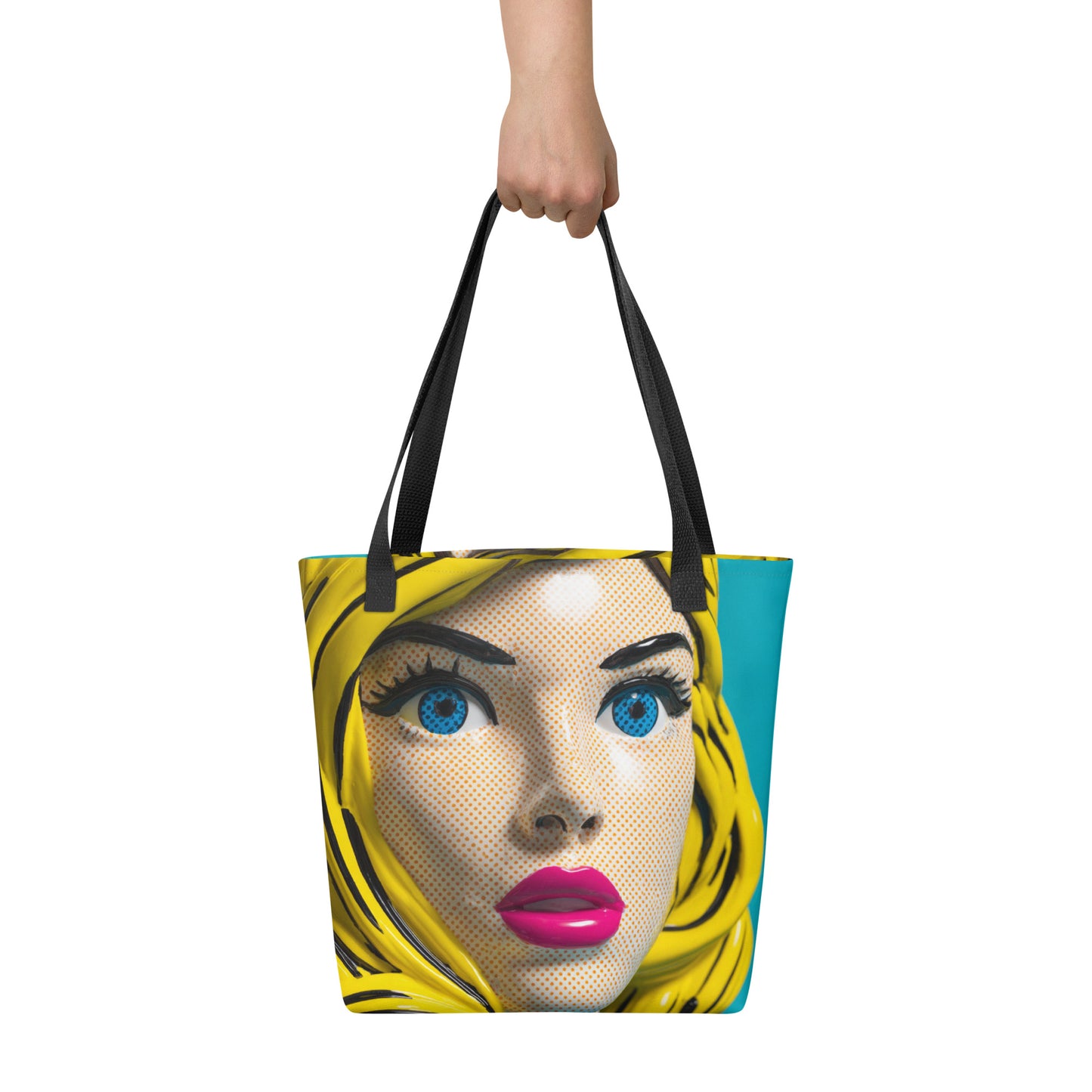Tote Bag Shopping "POP GIRL" - French Bazar - 8595025_4533