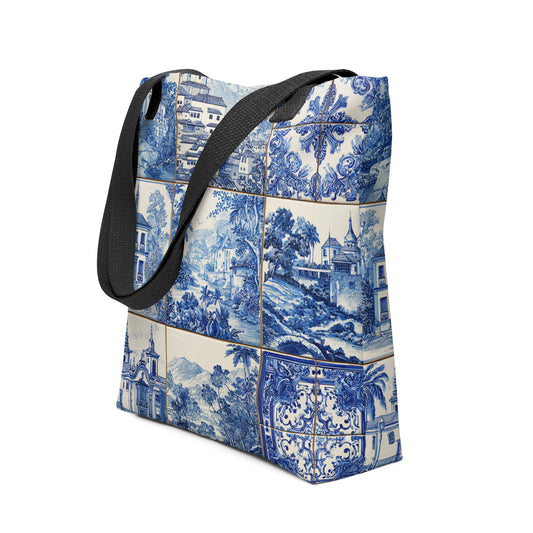 Tote Bag Shopping "AZULEROS" - French Bazar - 9155791_4533