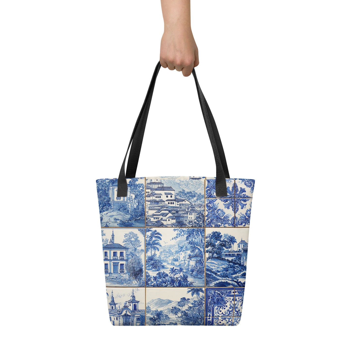 Tote Bag Shopping "AZULEROS" - French Bazar - 9155791_4533