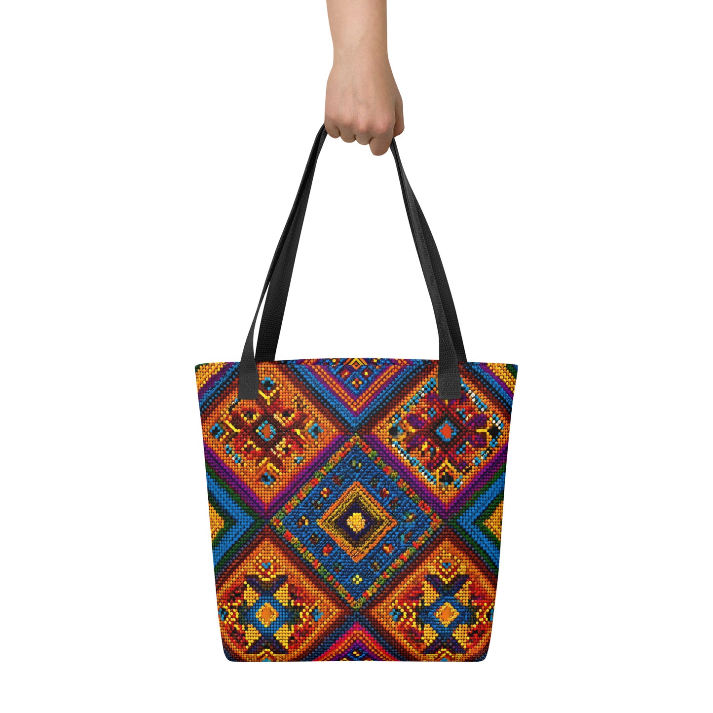 Tote Bag Shopping "MOSAÏQUE AFRICAINE" - French Bazar - 9654869_4533