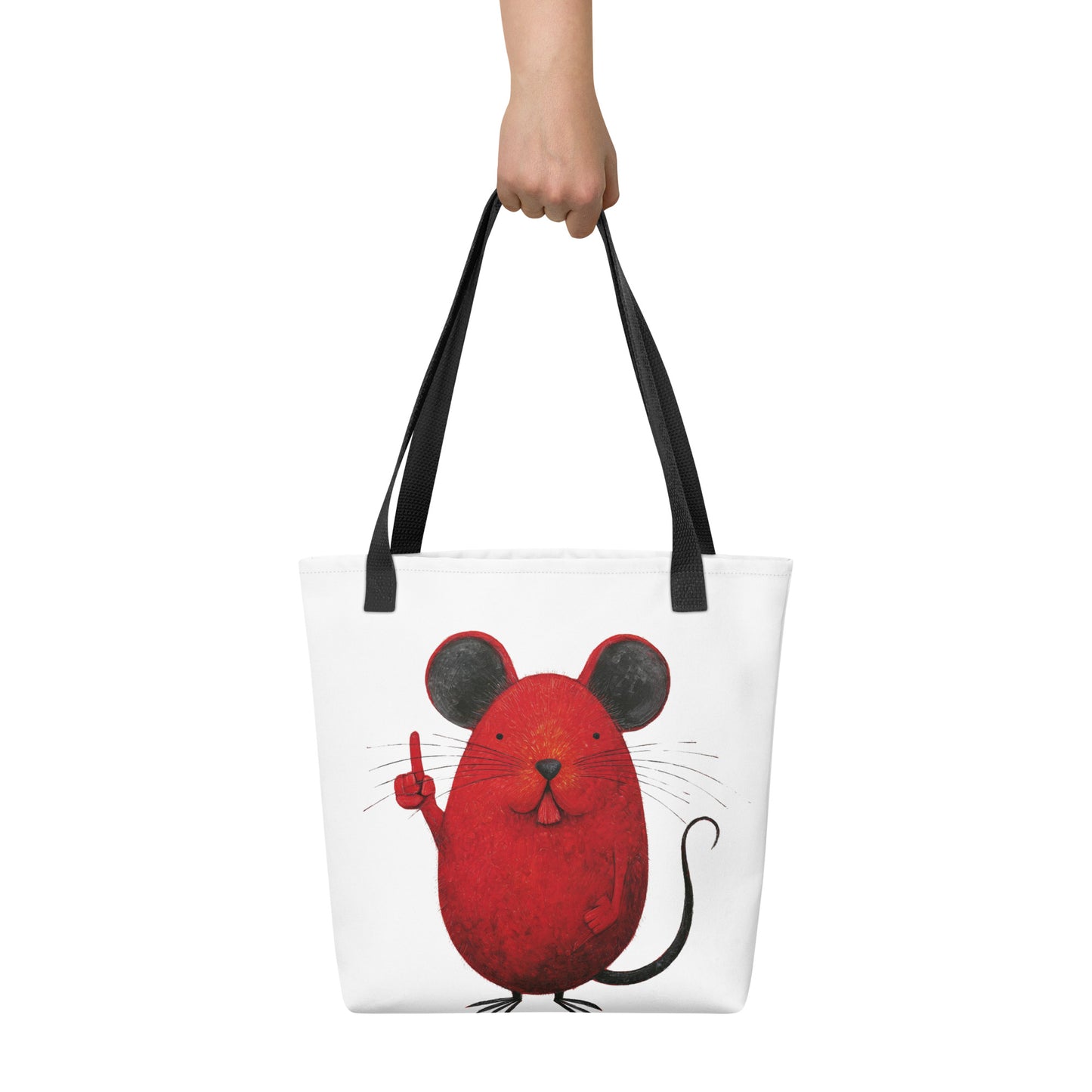 Tote Bag Shopping "RED MOUSE" - French Bazar - 5387152_4533